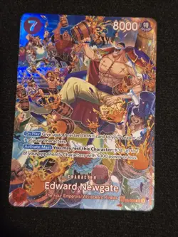 MINT CONDITION Edward Newgate ST15-002 SR One Piece TCG - Image 1