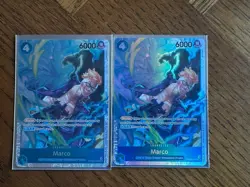 2x One Piece TCG Marco PRB02-008 Super Rare (SR) - Image 1