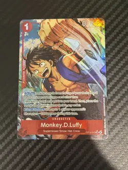 ONE PIECE Monkey D. Luffy (Alt Art) OP14-013 SR The Azure Sea's Seven - Image 1