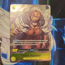 Rayleigh OP14 R The Azure Sea's Seven One Piece Dash Pack Promo Foil Ship 1 Day - Image 1