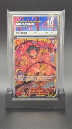 One Piece TCG Gol D Roger OP09-118 SEC - Ace 10 - Image 1