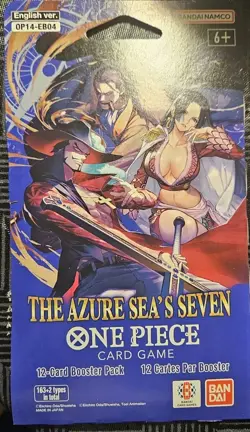 One Piece CCG (50) Booster Packs The Azure Sea's Seven English Version OP14-EB04 - Image 2