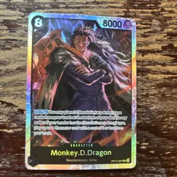 Monkey D. Dragon Super Rare (SR) OP12-094 Legacy of the Master English Foil - Image 1