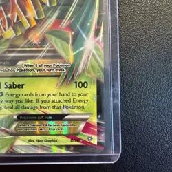 2015 Pokemon TCG - M Sceptile EX #8/98 - XY Ancient Origins RARE Card NM/Mint - Image 5