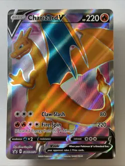 Charizard V SWSH050 - SWSH: Sword & Shield Promo Cards Holo (NM++) - Image 1