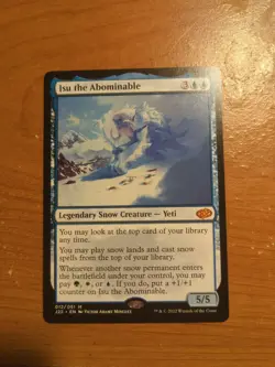 ISU the Abominable Jumpstart 2022 Magic: The Gathering Mint Card #012 - Image 1