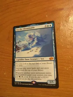 ISU the Abominable Jumpstart 2022 Magic: The Gathering Mint Card #012 - Image 2