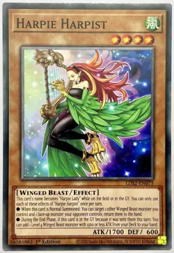 LDS2-EN075 Harpie Harpist - Common 1st Edition Near Mint YuGiOh Card - Image 1