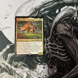 MTG Mabel, Heir to Cragflame Bloomburrow 0224 Regular Rare - Image 1