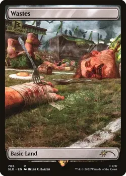 Wastes (#706) - Foil Secret Lair NM MTG - Image 1