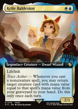 Krile Baldesion - Foil Extended Art FIC NM MTG - Image 1