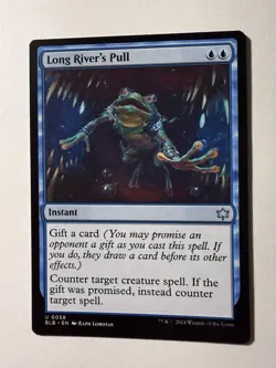 Long River's Pull (058) Bloomburrow BLB MTG Magic - Image 1