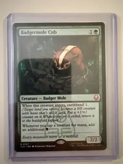 Badger Mole Cub Magic The Gathering - Image 1