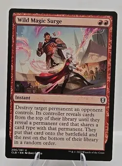 Wild Magic Surge MTG Commander Legends: Battle for Baldur's Gate Regular - Image 1
