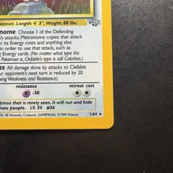Pokemon Vintage Holo Clefable 01/64 Jungle WotC 1999 - Image 4