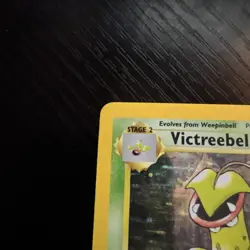 Pokemon TCG Victreebel Holo Rare Unlimited Jungle Card 14/64 Vintage LP - Image 4