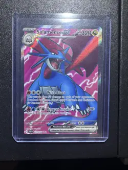 Pokemon TCG Salamence EX Journey Together Special Illustration Rare 177/159 - Image 1