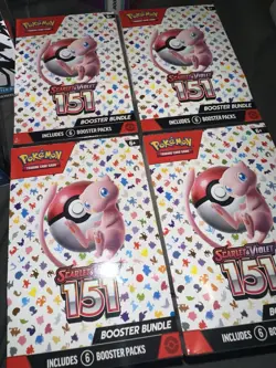 Pokemon TCG Scarlet and Violet 151 Booster Bundle Set x4 820650853210 - Image 1
