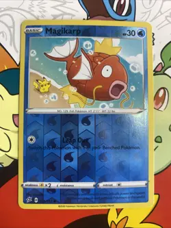 Beautiful Copy Pokemon Sword & Shield Rebel Clash Magikarp 039/192 Reverse Holo - Image 1