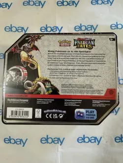 Pokemon TCG: Paldean Fates Shiny Charizard EX Tin Factory Sealed Free Shipping - Image 3