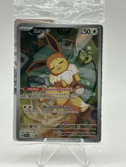 Pokemon Eevee TCG 173 Holo Promo Prismatic Evolutions Sealed - Image 1