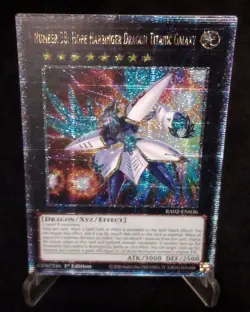 YuGiOh! Number 38: Hope Harbinger Dragon Titanic Galaxy RA02-EN036 QCSR - NM/M - Image 1