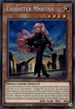 Exosister Martha 1st Ed Prismatic Secret MP23-EN127 Yu-Gi-Oh! - Image 1
