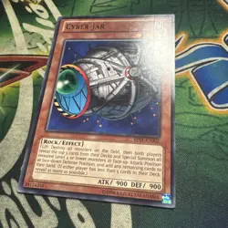 Yugioh! Cyber Jar BP01-EN002 Black Rare Unlimited NM - Image 2