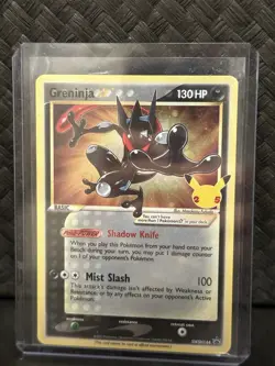 Pokemon TCG Greninja Celebrations ETB Promo Card SWSH144 Near Mint - Image 1