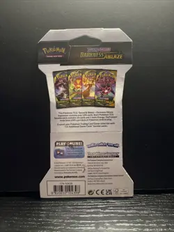 Pokemon Sword & Shield Darkness Ablaze Booster Blister Pack 10 Cards TCG SEALED - Image 2