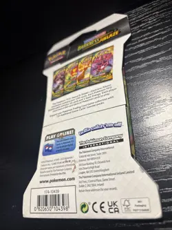 Pokemon Sword & Shield Darkness Ablaze Booster Blister Pack 10 Cards TCG SEALED - Image 4