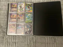 Pokemon Binder w/ 180 Illustration Rare, Vintage, URs, etc. + 6 Oversized Cards - Image 2