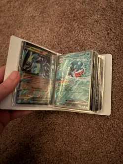 Pokemon mini binder Completely Filled With Ex, Mega Ex, V Star, And V Cards - Image 4