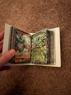 Pokemon mini binder Completely Filled With Ex, Mega Ex, V Star, And V Cards - Image 5