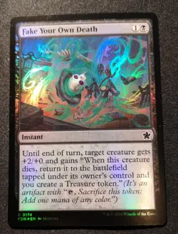 Fake Your Own Death - Foil - FDN - MTG - EN - NM - 0174 - Image 1
