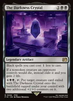 The Darkness Crystal - Foil FIN NM MTG - Image 1