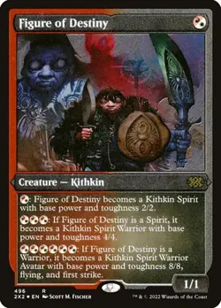 Figure of Destiny - Foil Etched 2X2 NM MTG - Image 1