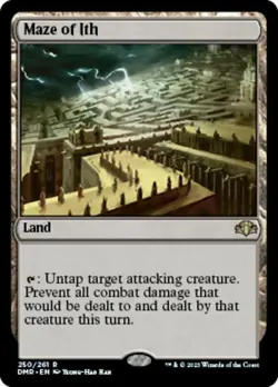 1x Maze of Ith - Foil MTG Dominaria Remastered NM Magic Foil - Image 1