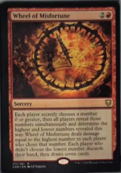 Wheel of Misfortune - Commander Legends: #211, Magic: The Gathering Nm C278 - Image 1