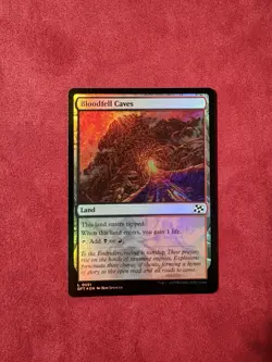 Bloodfell Caves - Foil - Aetherdrift DFT - MTG Magic The Gathering Rare #251 NM - Image 1