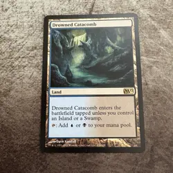 Drowned Catacomb - Magic 2012 - MTG Magic the Gathering - MP - Image 1