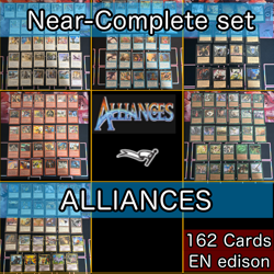 Alliances Near Complete Set Magic the Gathering MTG bulk lot fym0 ALL EN 1 - Image 1