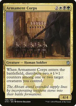 1x Armament Corps - NM English MTG - Khans of Tarkir - Image 1