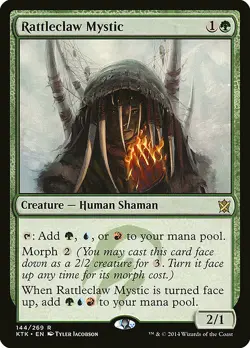 1x Rattleclaw Mystic - NM English MTG - Khans of Tarkir - Image 1