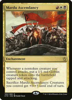 1x Mardu Ascendancy - NM English MTG - Khans of Tarkir - Image 1