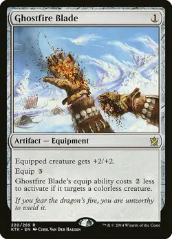 1x Ghostfire Blade - NM English MTG - Khans of Tarkir - Image 1