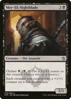 1x Mer-ek Nightblade - NM English MTG - Khans of Tarkir - Image 1