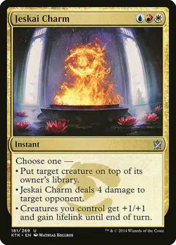 1x Jeskai Charm - NM English MTG - Khans of Tarkir - Image 1
