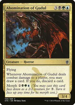 1x Abomination of Gudul - NM English MTG - Khans of Tarkir - Image 1