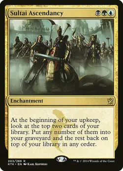 1x Sultai Ascendancy - NM English MTG - Khans of Tarkir - Image 1
